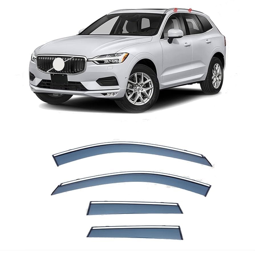 Amazon | ボルボ XC60 2018-2022 専用 ドアバイザー